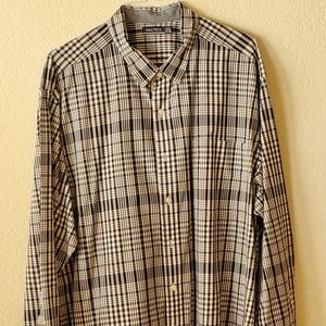Nautica Long-sleeve Men's Dressy Casual Shirt 3XL